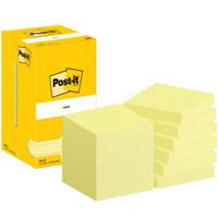 7100290160 3M Yellow Sticky Note, 12 Notes per Pad, 76mm x 76mm