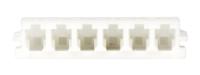 ehr-6 JST, EH Female Connector Housing, 2.5mm Pitch, 6 Way, 1 Row