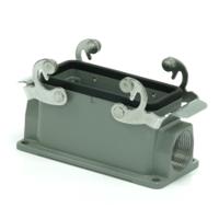 208-4967 RS PRO Heavy Duty Power Connector Housing, PG16 Thread, Side Entry