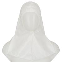 446 3M  White Anti-Static Polyethylene Protective Hood, Resistant to Non-Hazardous Substances