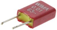 mks020016320 WIMA MKS02 Polyester Film Capacitor, 40 V ac, 63 V dc, ±20%, 10nF, Through Hole