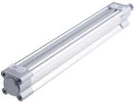 dsbc-32-250-ppsa-n3 Festo Pneumatic Piston Rod Cylinder - 1376475 32 mm Bore, 250 mm DSBC Series, Double Acting Acting