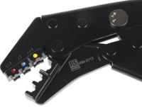 499-2313 RS PRO Hand Ratcheting Crimp Tool for Insulated Spade Connectors, 0,5 → 6mm² Wire