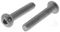 304-4659 RS PRO Stainless Steel Hex Socket Button Screw, ISO 7380, M5 x 30mm