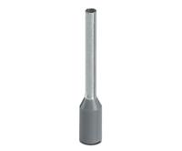 3200849 Phoenix Contact, AI 0.75-12 GY Insulated Bootlace Ferrule Kit, 12mm Pin Length, 1.3mm Pin Diameter, Grey