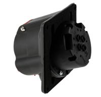0-522-03 Legrand Right Angle Switchable IP44, IP55 Interlocked Socket 3P+E, 16A, 415 V