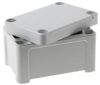 ta-090706-enclosure Fibox TEMPO Series Grey ABS Enclosure, IP65, Grey Lid, 95 x 65 x 60mm