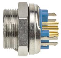 7-1437719-8 TE Connectivity Circular Connector, 8 Contacts, Panel, Subminiature Connector, Socket, Female, IP65, TRIAD 01 Series