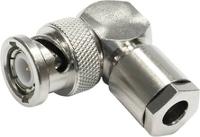 j01000a0073 Telegartner, Plug Cable Mount BNC Connector, 50Ω, Clamp Termination, Right Angle Body