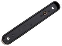 898 Tensator Black Barrier Clip, Red Tape