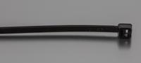 233-499 RS PRO Cable Tie, 100mm x 2.5 mm, Black Nylon, Pk-1000