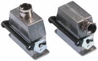 70365000 EPIC H-B Heavy Duty Power Connector Hood, 16 Contacts, PG21 Thread, Side Entry
