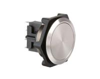 mp0050 Bulgin Push Button Switch, Momentary, Panel Mount, 27.7mm Cutout, SPDT, 250V ac, IP68