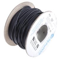 6716-bk005 Alpha Wire Ecogen Ecowire Series Black 1.3 mm² Hook Up Wire, 16 AWG, 26/0.25 mm, 30m, MPPE Insulation, 6716 BK005