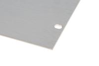 439-3227 RS PRO Unpainted Aluminium Front Panel, 4U, 482.6 x 177mm