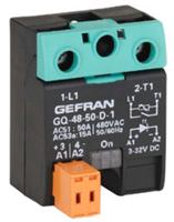 gq-50-60-a-1-1-600v50a Gefran GQ Series Solid State Relay, 50 A Load, Surface Mount, 600 V ac Load, 260V ac/dc Control
