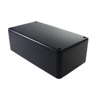 bim200515-blkblk CAMDENBOSS 2000 Series Black ABS Enclosure, IP54, Black Lid, 150 x 80 x 50mm