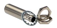 e2b-m18ks08-m1-b2 Omron Inductive Threaded Barrel Proximity Sensor, M18, 8 mm Detection, PNP NC, 12 → 24 V dc