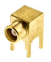 r113665000w Radiall, Jack Through Hole MCX Connector, 50Ω, Solder Termination, Right Angle Body
