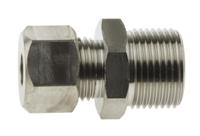 178-0972 RS PRO M20 Compression Fitting for Use with Thermocouple or PRT Probe, 8mm Probe