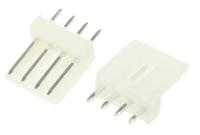 171825-4 TE Connectivity EI Series Straight Through Hole PCB Header, 4 Contact(s), 2.5 mm Pitch, 1 Row, Shrouded
