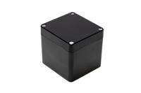 1590zgrp084bk Hammond 1590ZGRPBK Series Fibreglass Reinforced Polyester Enclosure, IP66, 81 x 75 x 75mm