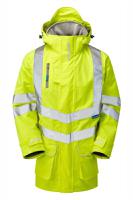 p421-r-2xl PULSAR P421 Yellow Hi Vis Jacket, XXL