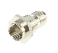 j01011a2223 Telegartner, Jack Panel Mount TNC Connector, 50Ω, Straight Body