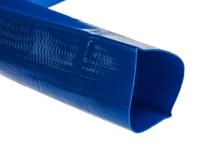 235-7471 RS PRO PVC, Hose Pipe, 52mm ID, 55.3mm OD, Blue, 20m