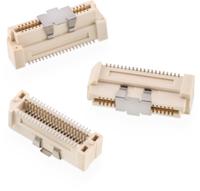658807713040 Wurth Elektronik WR-BTB Series Vertical PCB Socket, 40-Contact, 1-Row, 0.8mm Pitch