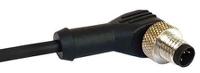 pxptpu12ram12acl010pur Bulgin Male 12 way M12 to 12 way Free End Sensor Actuator Cable, 1 m