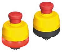 ssa-eb1plxr-12ecq8 Banner SSA-EB Series Twist Release Illuminated Emergency Stop Push Button, Surface Mount, 2NO + 2NC, IP65