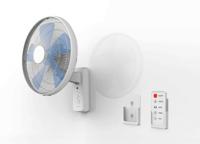 227-906 RS PRO Wall Fan 66.17m³/min 400mm blade diameter 3 speed 230 V with plug: Type G - British 3-pin