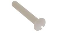 232-6921 RS PRO Slot M3 Countersunk Nylon Machine Screw DIN 963 x 20.0mm