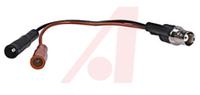 bu-5231-a-4-0 Mueller Electric BNC Test Lead, 10A, 300V ac, Black, 100mm Lead Length