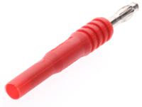 bu-32101-2 Mueller Electric Red, Male to Female Test Connector Adapter With Beryllium Copper, Brass contacts and Nickel Plated