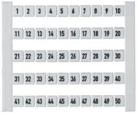 0133360011 Weidmuller, DEK 11-20 Terminal Marker for use with  for use with Terminal Blocks