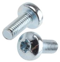 482-7972 RS PRO Torx M5 Pan Steel Machine Screws x 12.0mm