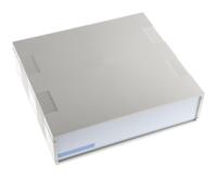 504-748 RS PRO Grey ABS Desktop Enclosure, 250 x 275 x 75mm