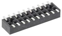 m50-3151042 HARWIN Straight Surface Mount PCB Socket, 20-Contact, 2-Row, 1.27mm Pitch, Solder Termination