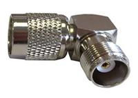 adp-tncm-tncf90 RF Solutions Right Angle 50Ω RF Adapter TNC Plug to TNC Socket