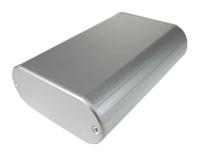 mxa4-10-14ssp Takachi Electric Industrial MXA Series Silver Aluminium Handheld Enclosure, , 140 x 95 x 40mm