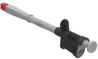 6009-iec-n Electro PJP Alligator Clip, Nickel-Plated Steel Contact, 20A, Black