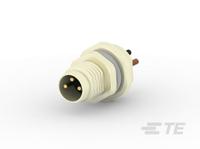 t4070014031-001 TE Connectivity Circular Connector, 3 Contacts, Cable, M8 Connector, Plug, Male, IP67, Standard Circular Connectors