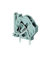 745-801 WAGO 745 Series PCB Terminal Block, 1-Contact, 10mm Pitch, Through Hole Mount, 1-Row, Spring Cage Termination