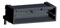 34826-0240 Molex, Mini50 Automotive Connector Plug Black Through Hole 24 Way, Solder Termination