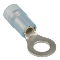 267-3745 RS PRO Insulated Ring Terminal, M5 Stud Size, 1.5mm² to 2.5mm² Wire Size, Blue