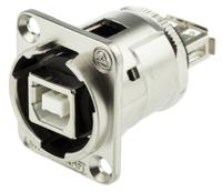 ehusbbaxpkg Switchcraft USB A Female to USB B Female Adapter