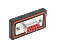fwdr09s-1731100005 FCT from Molex FWD 9 Way Panel Mount D-sub Connector Socket, 2.84mm Pitch