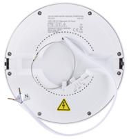 cpl12ct Knightsbridge 12 W Circular LED Panel Light, Cool White W 165 mm